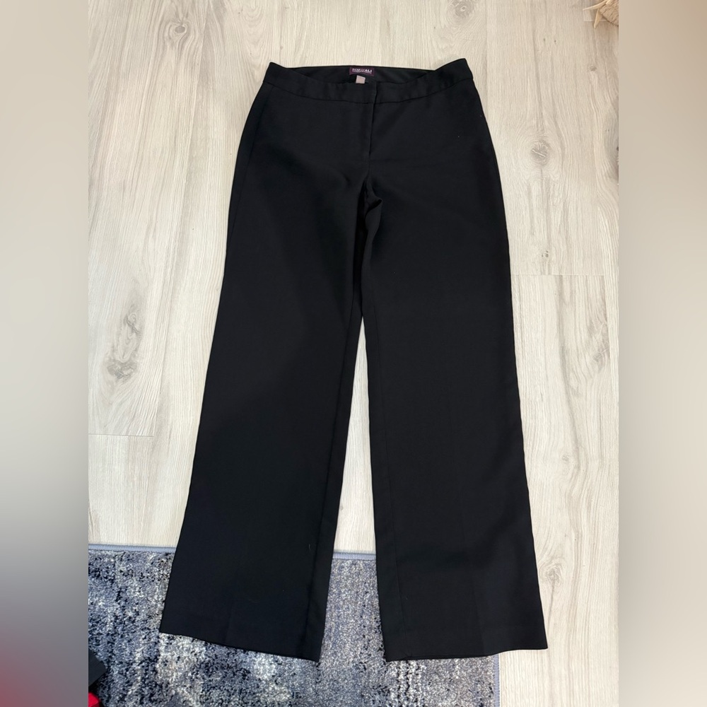 Roz & Ali Black Wide Leg Pants for Versatile Elegance